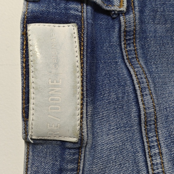 RE/DONE Originals Ultra High Rise Jeans Fade Away Size 28 - Picture 16 of 16